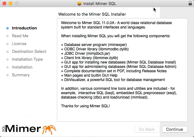 Install Mimer SQL